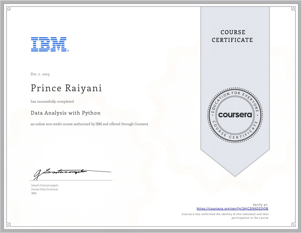 IBM Certification